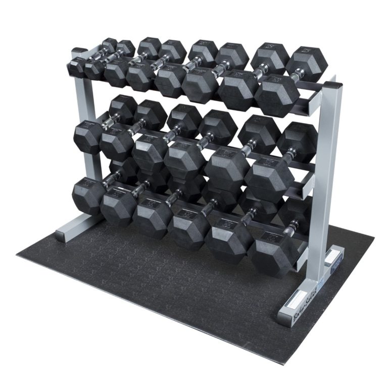 Omnie Adjustable Dumbbells With Gloss Finish And Secure Fit Collars