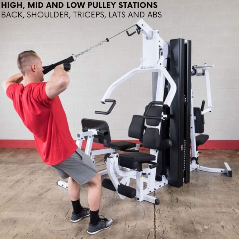 Body Solid Exm Lps Multi Station Selectorized Gym For