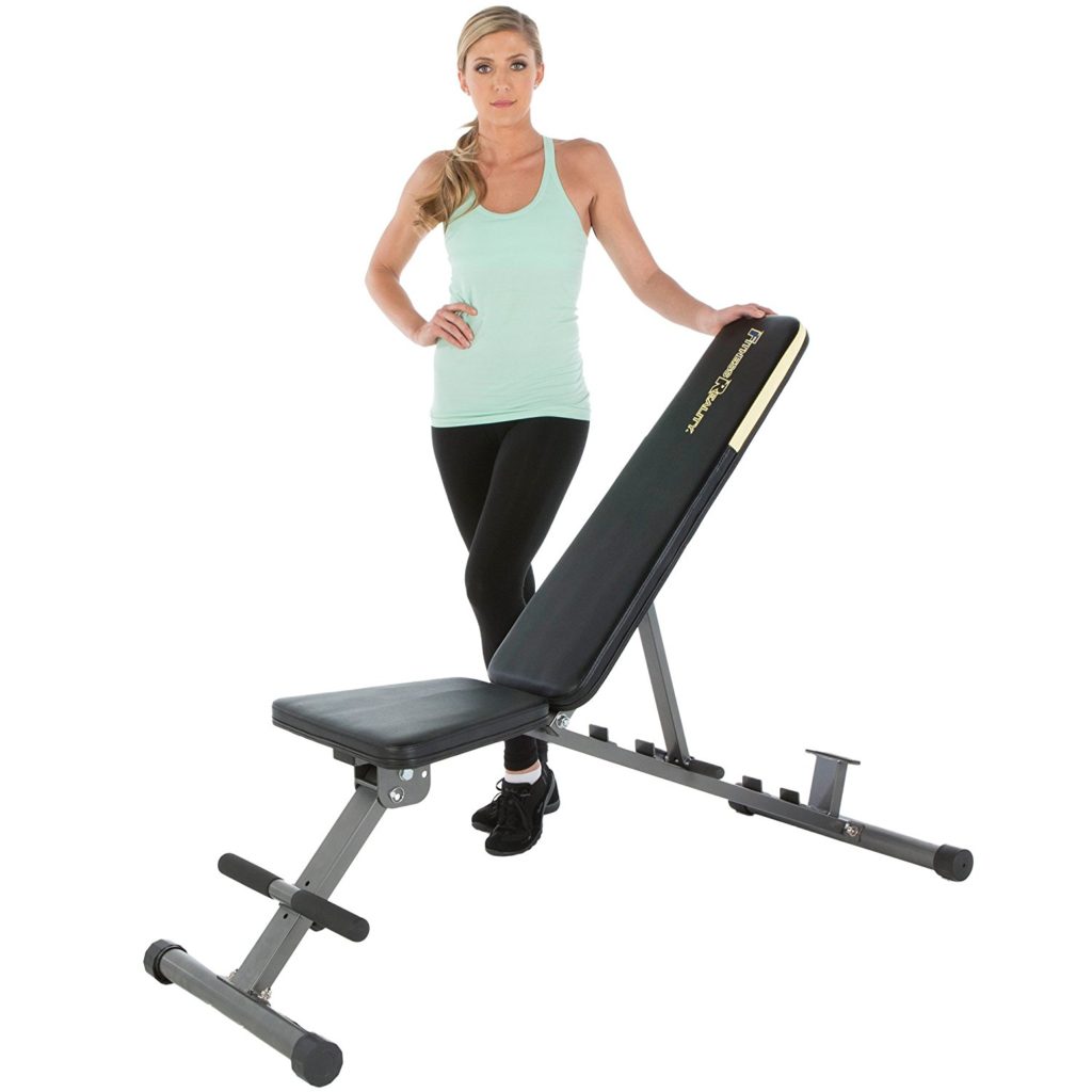 Pro Maxima PLR-150 Olympic Bench Press w/ Spotter Stand and Weight...