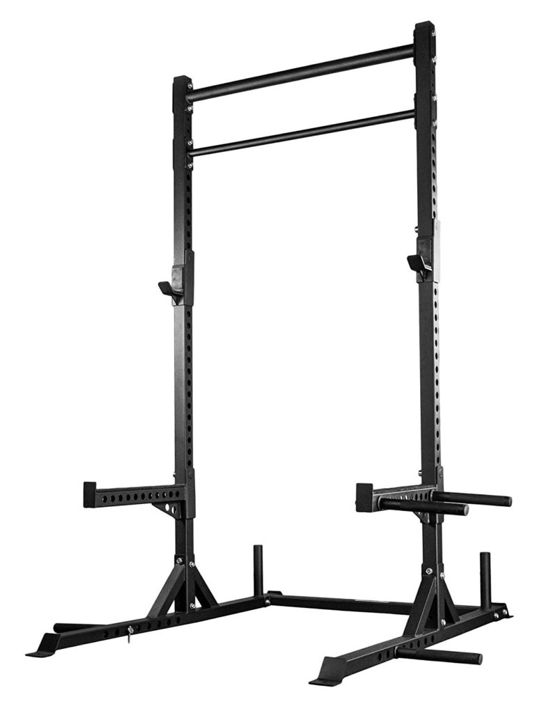 REP FITNESS Squat Rack with Pull Up Bar - GYM READY EQUIPMENT