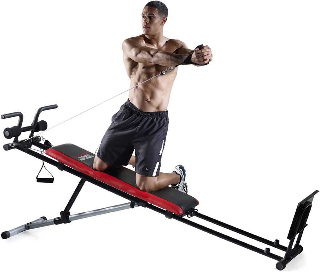 Weider Ultimate Body Works Black/Red, Standard | Versatile