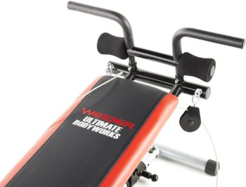 Weider Ultimate Body Works Black/Red, Standard