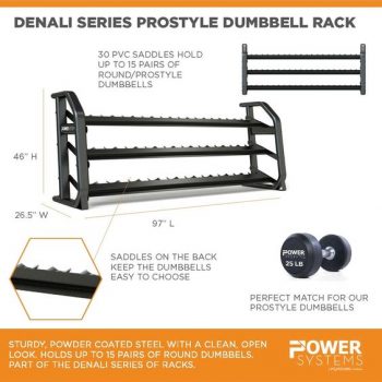 Denali Series ProStyle Dumbbell Rack