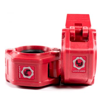 Lock-Jaw Olympic Barbell Collar Red