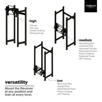 revolver pull up rack