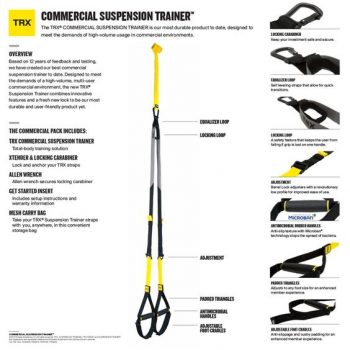 TRX Commercial Suspension Trainer