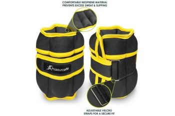 Adjustable Ankle Weights 15 lb