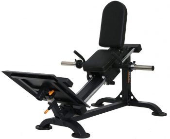 POWERTEC Compact Leg Sled, Black