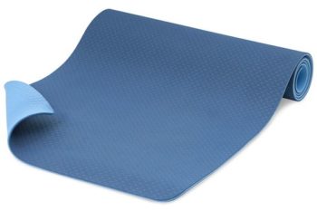 Natura TPE Yoga Mat 1/4" Blue-Aqua