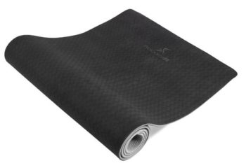 Natura TPE Yoga Mat 1/4" Black