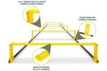 Raised Agility Ladder 6 Rungs