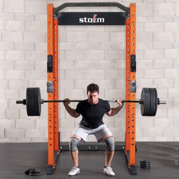 STOZM 3”x3” Multi-Functional Power Rack Supports 500kg (1100lbs) and LAT Pulldown Machine (Optional)