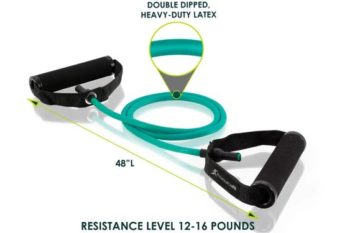 Tube Resistance Bands Set with Attached Handles