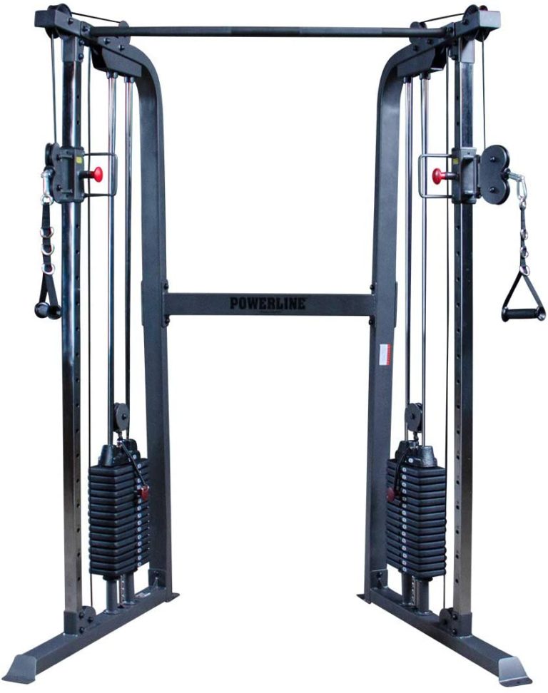 BodySolid Powerline PFT100 Functional Trainer Cable Machine, Dual...