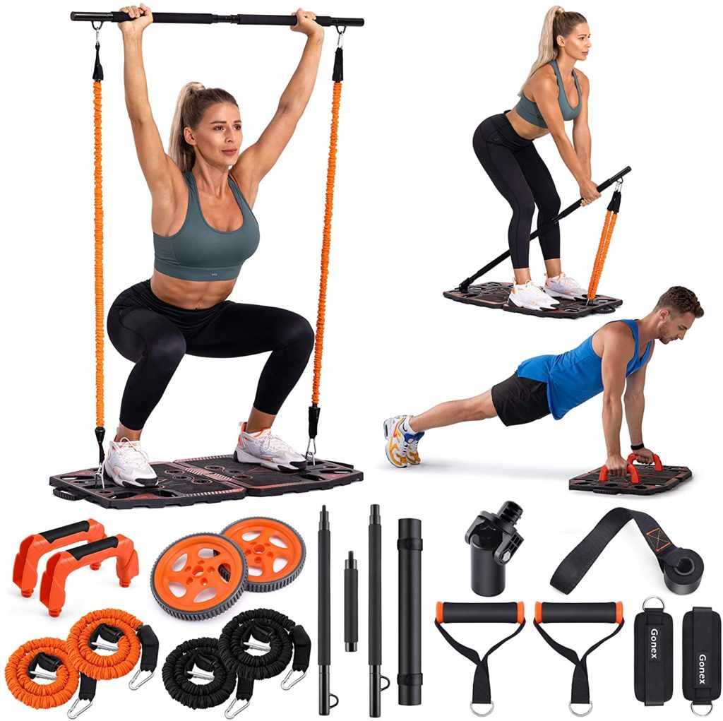 Perfect Trainer by Tony Little Portable Foldable Home Gym Resistance...