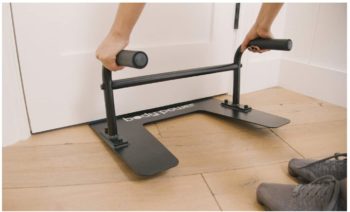 Body Power 2 in 1 Under Door Sit up and Push up Portable Fitness Equipment Dip Workout Parallel Bars PL2000