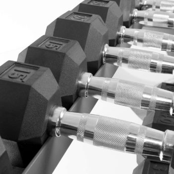 XMark All-in-One Dumbbell Rack, Plate Weight Storage and Dual Vertical Bar Holder, Patented Design