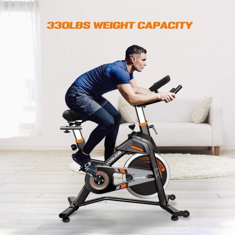 YOSUDA Indoor Cycling Bike Stationary - Exercise Bike for Home Gym...