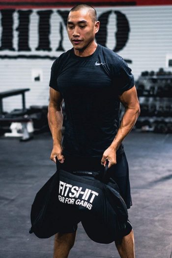 FITSHIT Sandbag for Training Workouts - Heavy Duty - Durable Functional Fitness Weighted Sandbags. {Sand not Included}