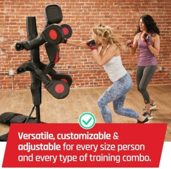 BAS UFC Body Action System - Fully Adjustable Punching & Kicking Pads - Martial Arts Training: MMA, Boxing, Karate, Muay Thai & More!