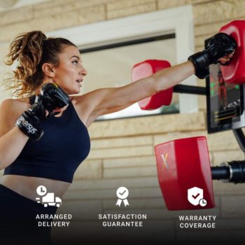 Nexersys N3 The Personal Boxing Trainer. Challenging and Fun HIIT Workouts Full Body Workouts Including Cardio, Core, Striking, Mitts & Sparring Rounds. Next Level Interactive Fitness