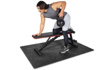 Rubber Top Exercise Puzzle Mat 3-4-in