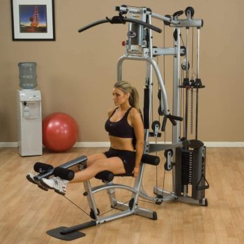 Body-Solid Powerline P2LPX Home Gym Equipment with Leg Press, Grey/Black