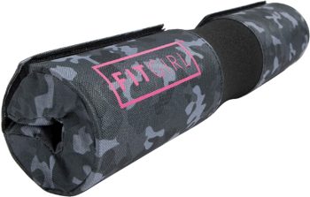 FITGIRL - The Best Squat Pad and Hip Thrust Pad for Leg Day, Barbell Pad Stays in Place Secure, Thick Cushion for Comfortable Squats Lunges Glute Bridges, Works with Olympic Bar and Smith Machine