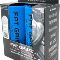 Fat Gripz Pro - The Simple Proven Way to Get Big Biceps & Forearms Fast (Winner of The Men’s Health Magazine Award 2021) (2.25 Inch Outer Diameter)