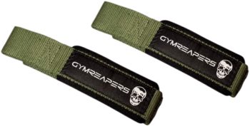Gymreapers Lifting Wrist Straps for Weightlifting, Bodybuilding, Powerlifting, Strength Training, Deadlifts - Padded Neoprene with 18 inch Cotton