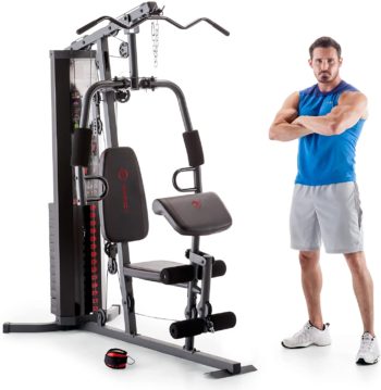 Marcy 150-lb Multifunctional Home Gym Station for Total Body Training