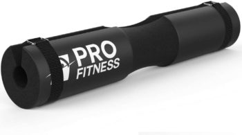 ProFitness Barbell Pad Squat Pad- Shoulder Support for Squats, Lunges & Hip Thrusts - for Olympic or Standard Bars