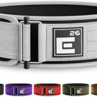 Self-Locking Weight Lifting Belt - Premium Weightlifting Belt for Serious Functional Fitness, Weight Lifting, and Olympic Lifting Athletes - Lifting Support for Men and Women - Deadlift Training Belt