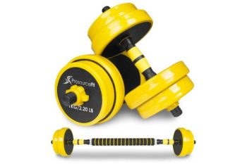 Adjustable Dumbbell and Barbell Set 33 LB