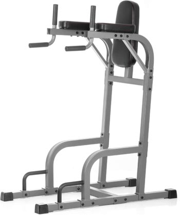 XMark Commercial Vertical Knee Raise with Dip Station and Push Up Station, Multi Functional VKR, Core Workout XM-4437.2