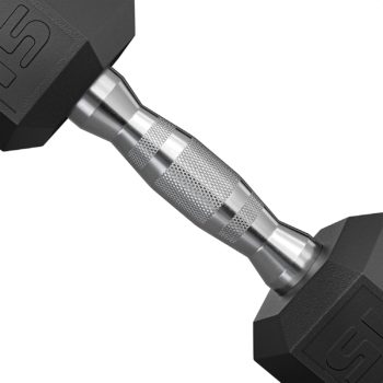 Epic Fitness 150-Pound Premium Hex Dumbbell Set with Heavy Duty A-Frame Rack