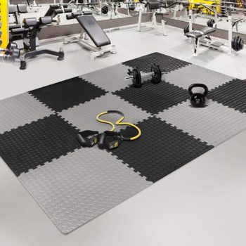 innhom 12/24/48 Tiles Gym Flooring Gym Mats Exercise Mat for Floor Workout Mat Foam Floor Tiles for Home Gym Equipment Garage