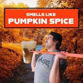 20kg Pumpkin Spice Barbell