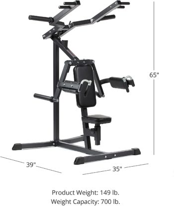 Titan Fitness Plate Loaded Deltoid and Shoulder Press Machine