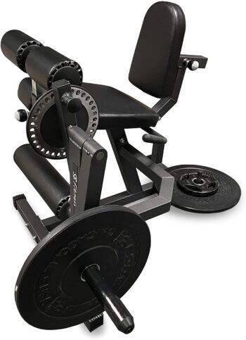 SB Fitness Equipment SB-LELC700 Leg Extension/ Leg Curl Combo to Target and Develop Quads and Hamstrings, Commercially Rated