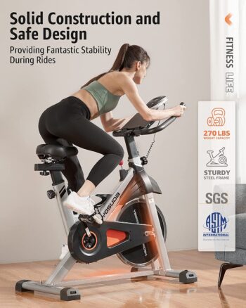 YOSUDA Indoor Cycling Bike Stationary Bike - Cycle Bike with Ipad Mount & Comfortable Seat Cushion