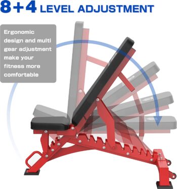 MAJOR LUTIE Smith Machine, Multifunction Power Cage with Smith Bar and Two LAT Pull-Down Systems and Cable Crossover Machine for Home Gym