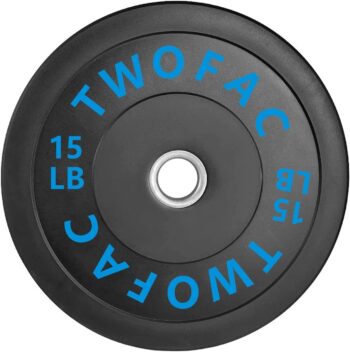 Olympic Weight Plates Set for Home Gym, Olympic Barbell Weight Set, Rubber Bumper Plates Set for Weight Lifting and Strength Training