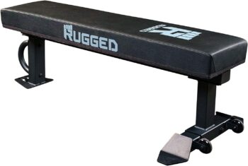 Rugged Strength & Fitness Y041 Flat Bench 1500 Pound Capacity