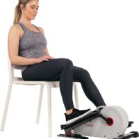 Sunny Health & Fitness Magnetic Portable Under Desk Elliptical Machine