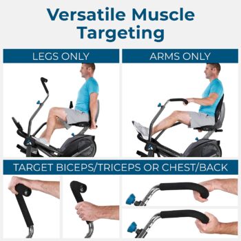 Teeter FreeStep Recumbent Cross Trainer and Elliptical