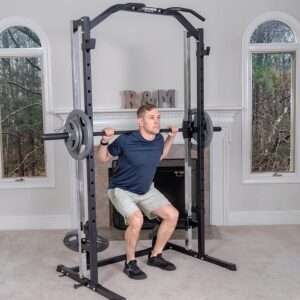 ANYTHING SPORTS Compact Smith Machine with Adjustable...