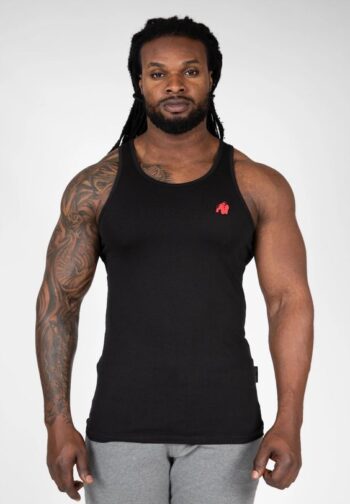 Adams Stretch Tank Top - Black