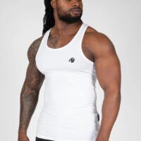 Adams Stretch Tank Top - White