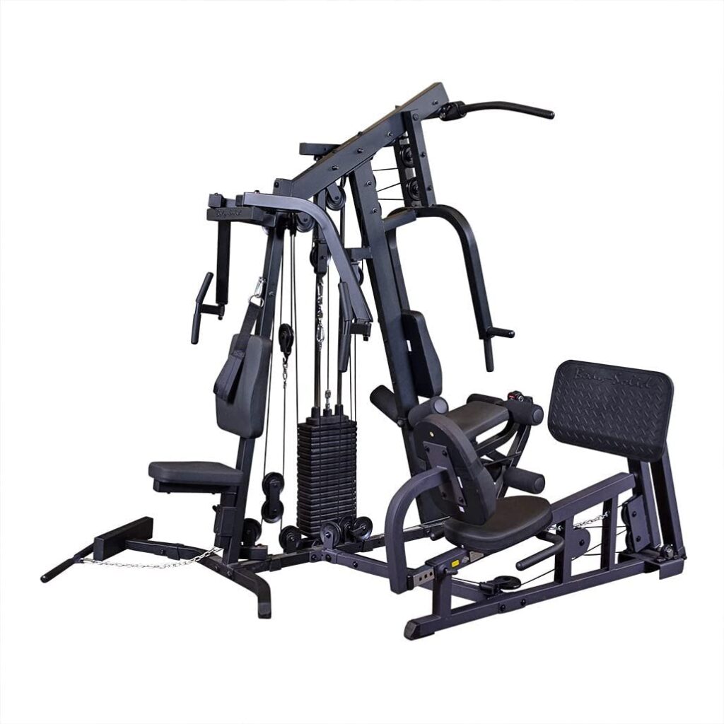 Body-Solid: Home Gym Equipment Set with Universal Weight...